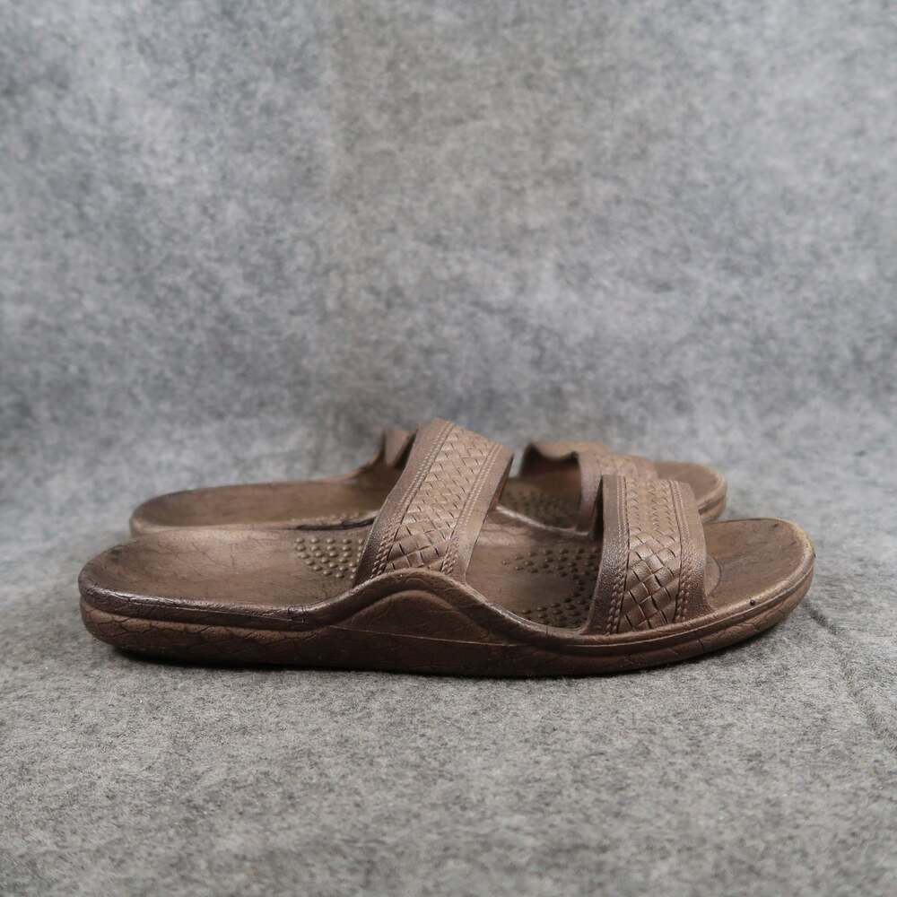 Surfware Shoes Womens 7 Slide Sandals Rubber Slip On Two Strap Casual Beach